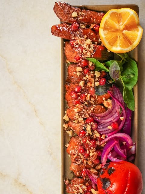 غذای رستوران دژاوو