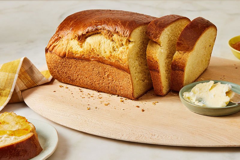 نان بریوش (Brioche Bread)