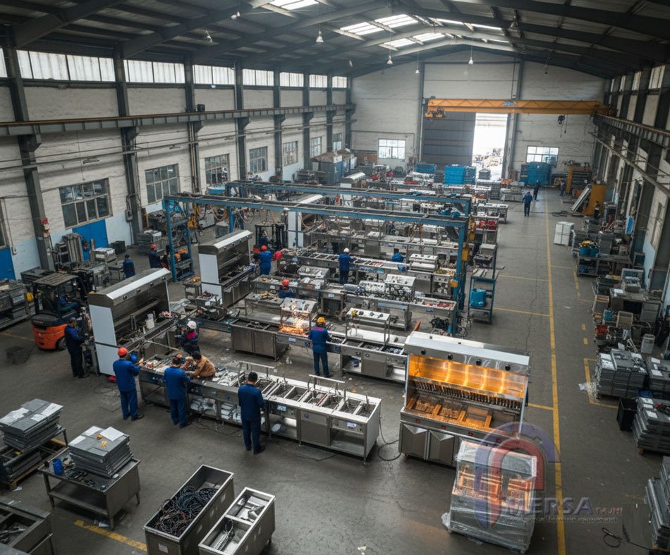 کارخانه شرکت مرسا تجهیز