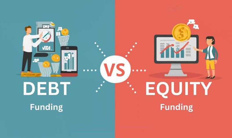 مقایسه تأمین مالی از طریق وام و سهام
