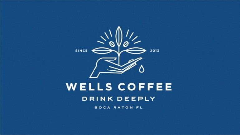 لوگو Wells Coffee
