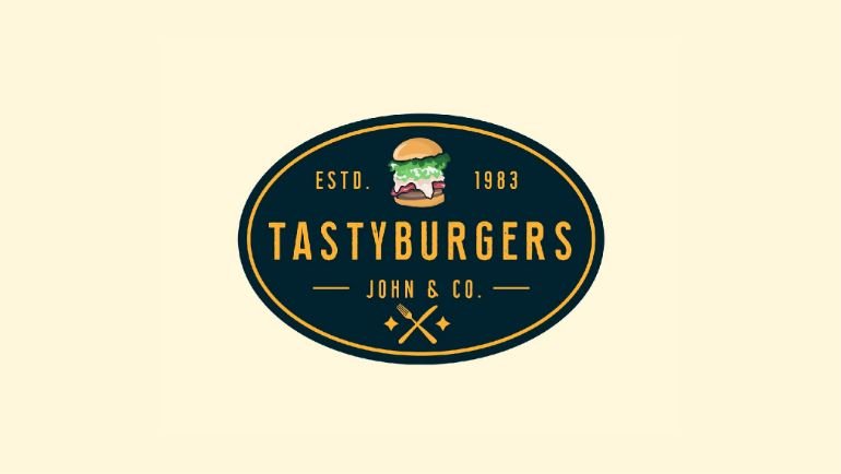لوگو فست فود Tastyburgers