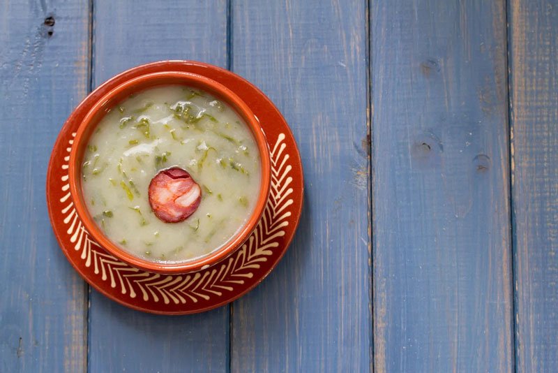سوپ کالدو ورده از پرتغال (Caldo Verde | Portugal)