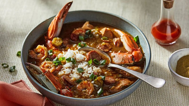 سوپ گامبو از ایالات متحده (Gumbo | United States)