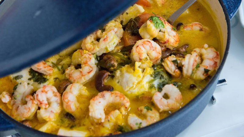 سوپ موککا د کامارائو از برزیل (Moqueca de Camarão | Brazil)