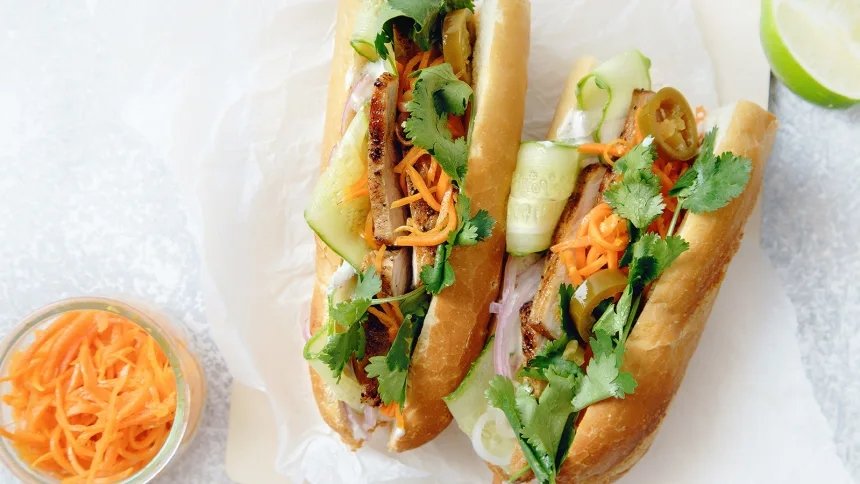 ساندویچ بن می ویتنامی (Bánh mì - Vietnam)