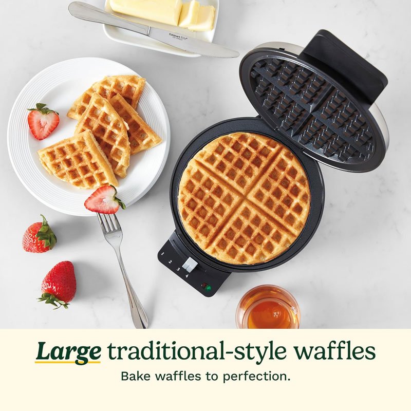 وافل ساز گرد کلاسیک کویزینارت (Cuisinart Round Classic Waffle Maker)