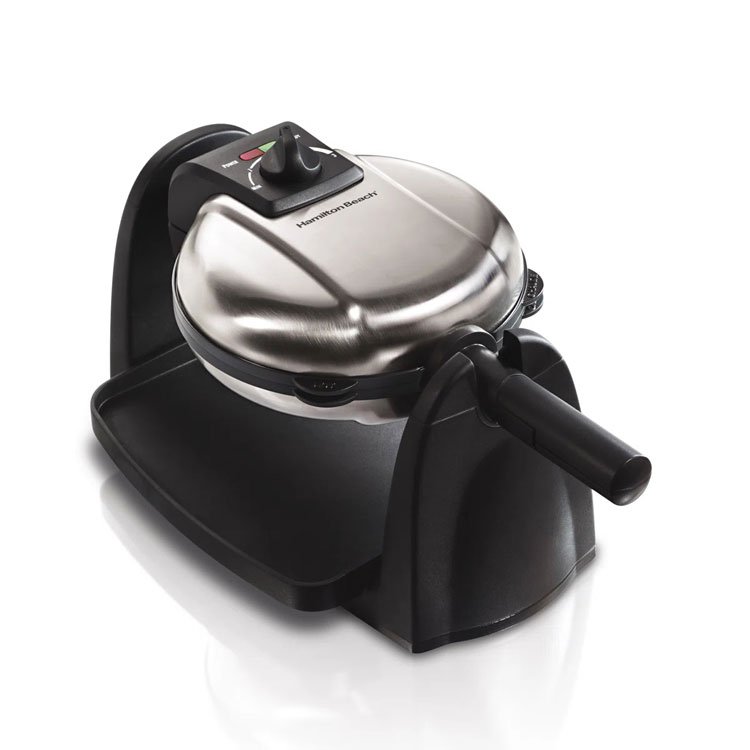 وافل ساز چرخشی همیلتون بیچ (Hamilton Beach Flip Waffle Maker)