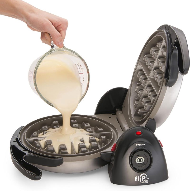 وافل ساز بلژیکی چرخشی پرستو (Presto FlipSide Belgian Waffle Maker)