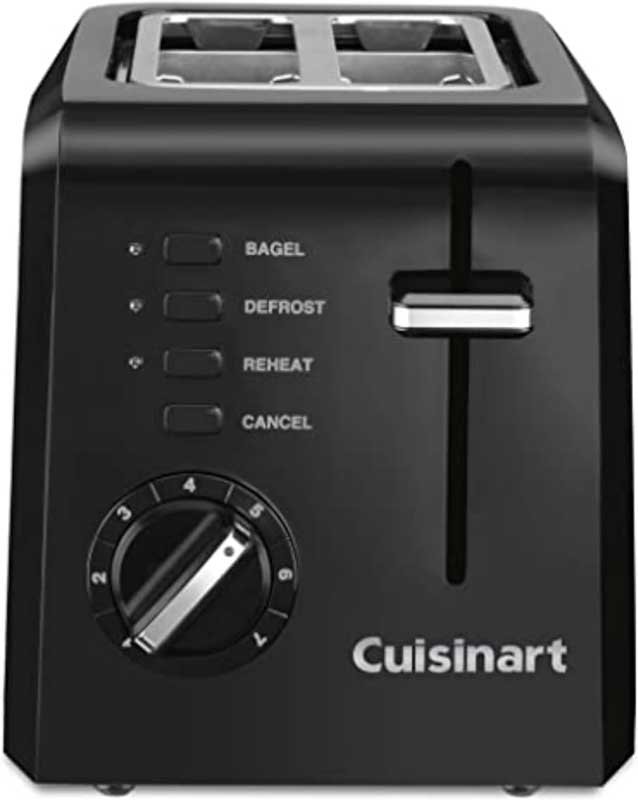 کویزینارت مدل سی پی تی ۱۲۲ (Cuisinart 2-Slice Compact Plastic Toaster CPT-122)
