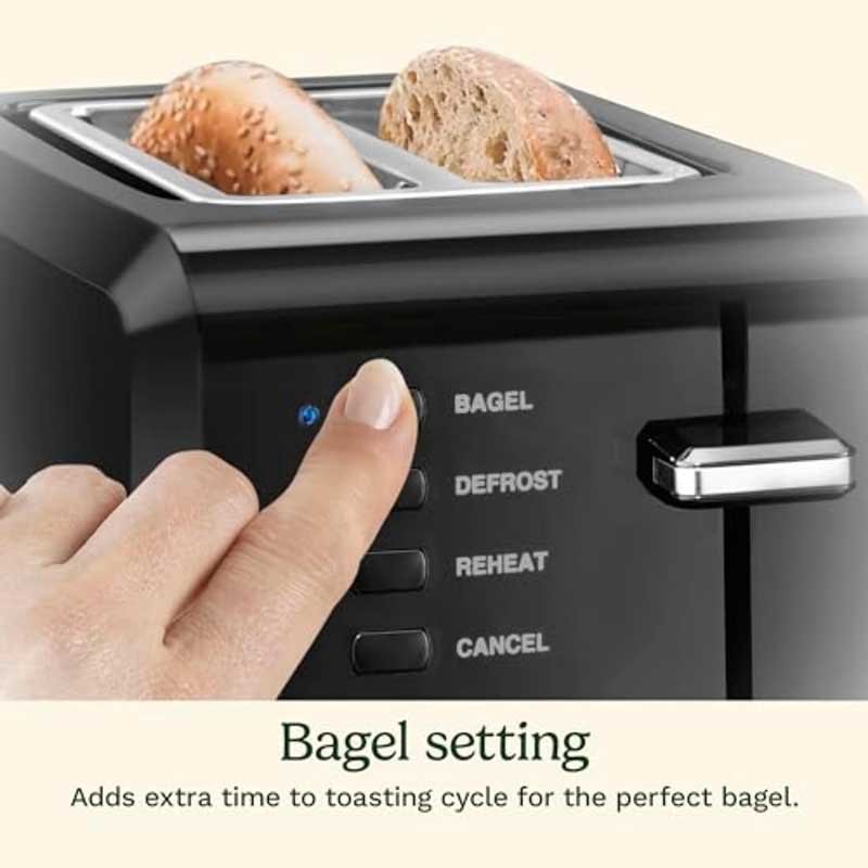 کویزینارت مدل سی پی تی ۱۲۲ (Cuisinart 2-Slice Compact Plastic Toaster CPT-122)