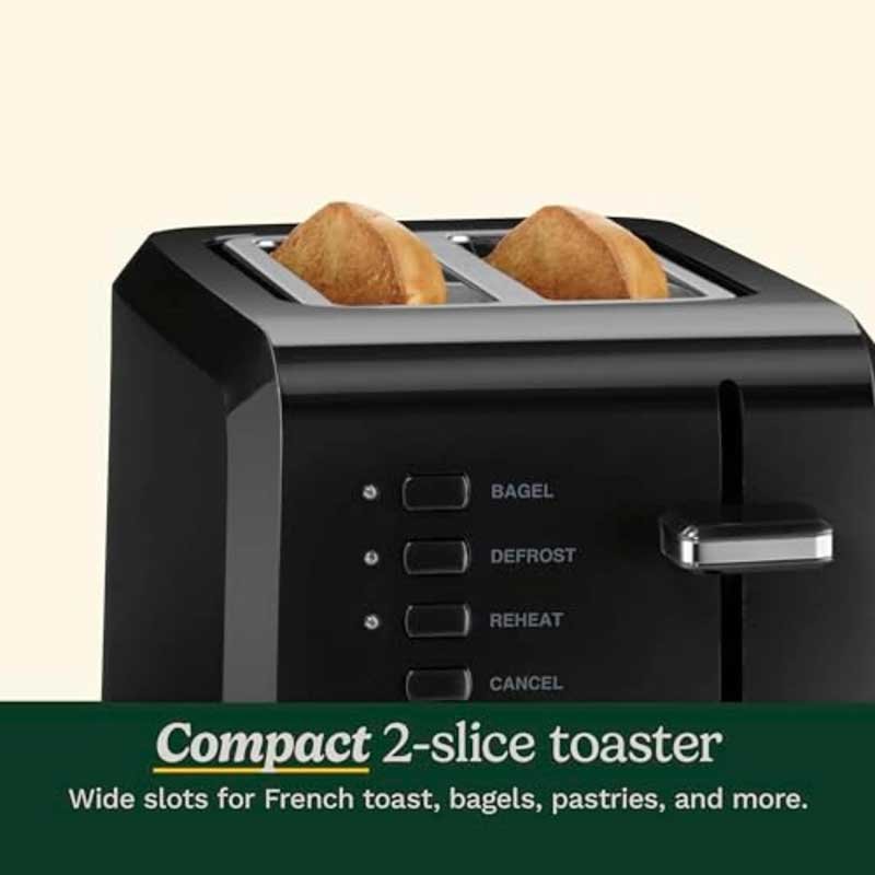 کویزینارت مدل سی پی تی ۱۲۲ (Cuisinart 2-Slice Compact Plastic Toaster CPT-122)