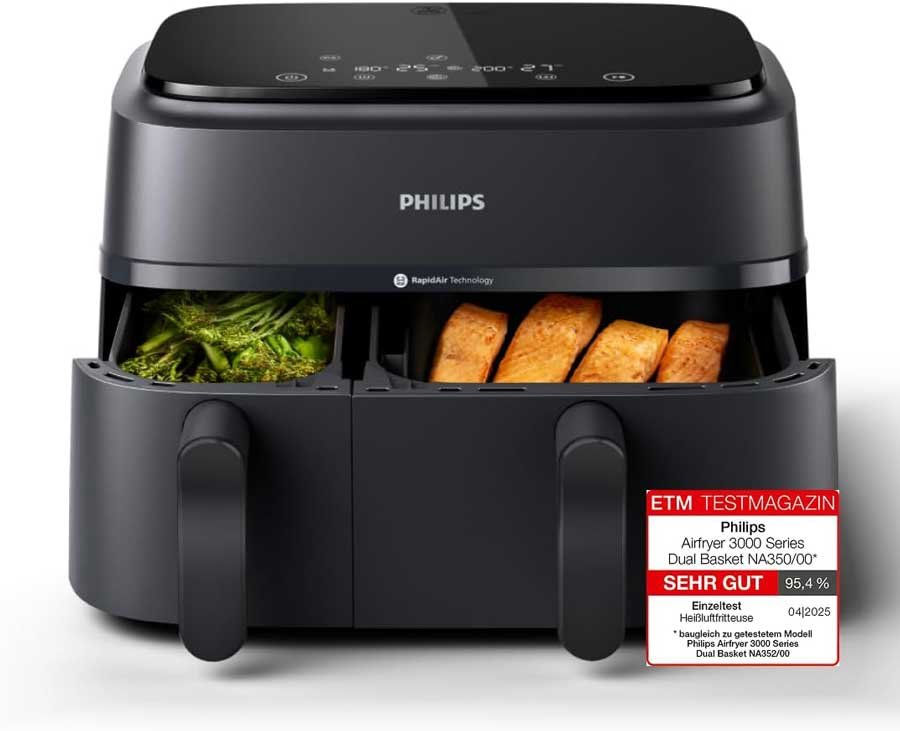 دستگاههای Philips 3000 Dual-Basket & Single-Basket