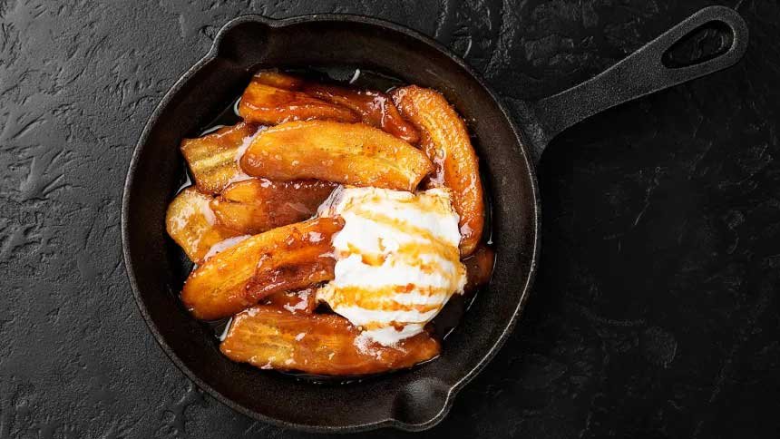 موز فاستر (Bananas Foster) – لوئیزیانا