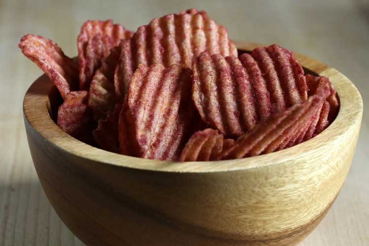 چیپس با طعم کچاپ (Ketchup Chips)